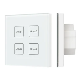 Фото #1 товара INTELLIGENT ARLIGHT Сенсорная панель DALI-901-11-4G-DIM-DT6-IN White (BUS) (IARL, IP20 Пластик, 3 года)