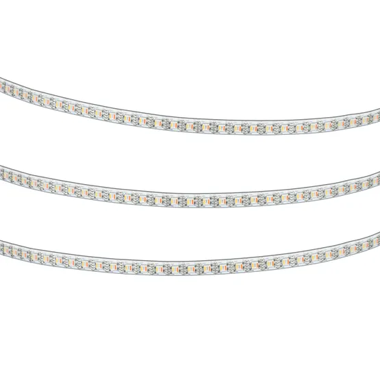 Фото товара Светодиодная лента герметичная FCW-PS-B84-12mm 24V RGBW-Warm-CX1 (20 Wm, IP67, 5m) (Arlight, резка 1 светодиод)