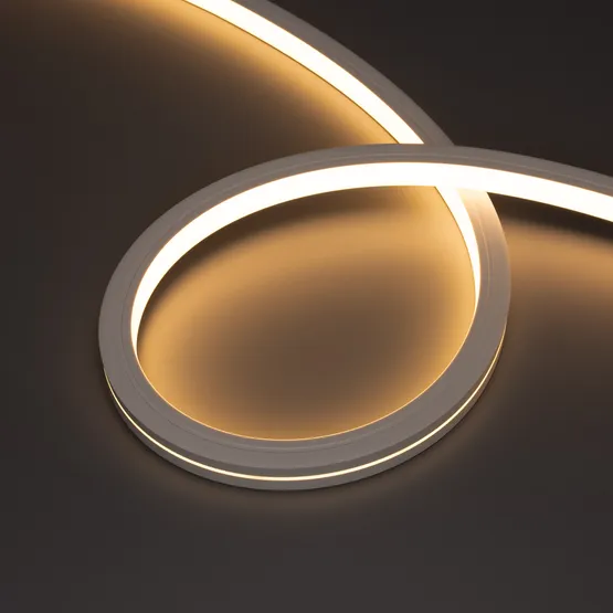 Фото #4 товара Светодиодная лента герметичная MOONLIGHT-PRO-TOP-X336-20x20mm 24V RGBW-Warm (12 W/m, IP67, 10m, wire x2) (Arlight, Вывод боковой, 5 лет)