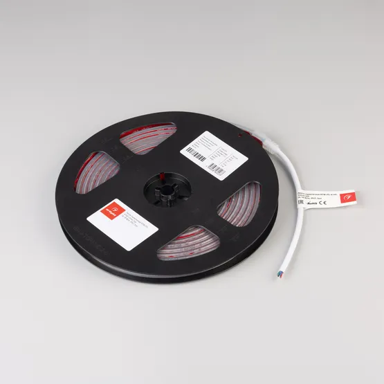 Фото #2 товара Светодиодная лента герметичная RTW-PS-A140-12mm 24V Warm3000 (4-18 W/m, IP67, 5m) (Arlight, CRI>90)
