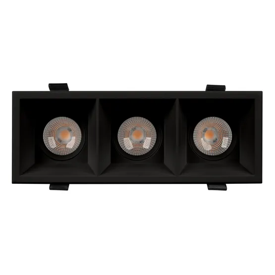 Фото #4 товара Светильник MS-FLOW-BUILT-S230x85-3x6W Day4000 (BK, 38 deg, 230V) (Arlight, IP20 Металл, 5 лет)