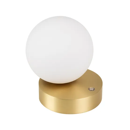 Фото #1 товара Светильник SP-ORNELLA-TAB-L150-R125-6W Warm3200-MIX (GD, 300 deg, 230V, TOUCH-DIMM) (Arlight, IP20 Металл, 3 года)