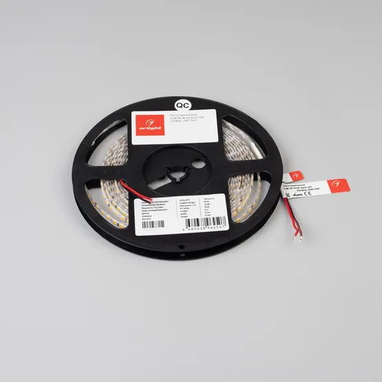 Фото #2 товара Светодиодная лента герметичная ULW-SE-A140-5mm 24V Warm3500 (10 W/m, IP65, 5m) (Arlight, CRI>90)