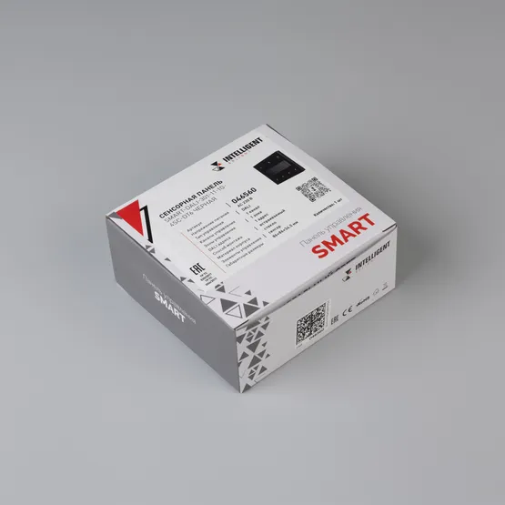 Фото #5 товара INTELLIGENT ARLIGHT Сенсорная панель SMART-DALI-301-11-1G-4SC-DT6 Черная (230V, встраиваемая, 2.4G) (IARL, IP20 Пластик, 5 лет)
