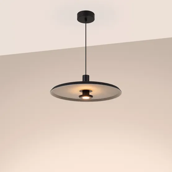 Фото #2 товара Светильник SP-KOTARO-R450-12W Warm2700 (BK-GR, 36 deg, 230V, TRIAC) (Arlight, IP20)