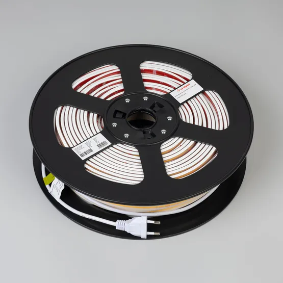 Фото #2 товара Светодиодная лента герметичная ARL-PS-X296-10mm 230V White6000 (12 W/m, IP67, 50m) (Arlight, -)
