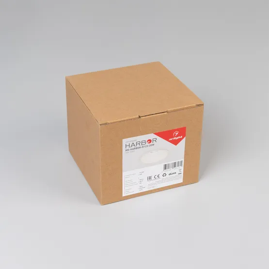 Фото #6 товара Светильник MS-HARBOR-R123-20W Day4000 (WH, 50 deg, 230V) (Arlight, IP20 Металл, 5 лет)