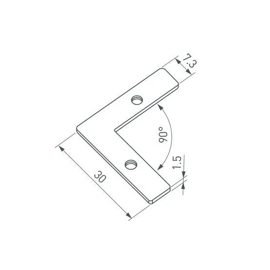 Фото #2 товара Соединитель профиля LINE-6070-L90 Set (Arlight, Металл)