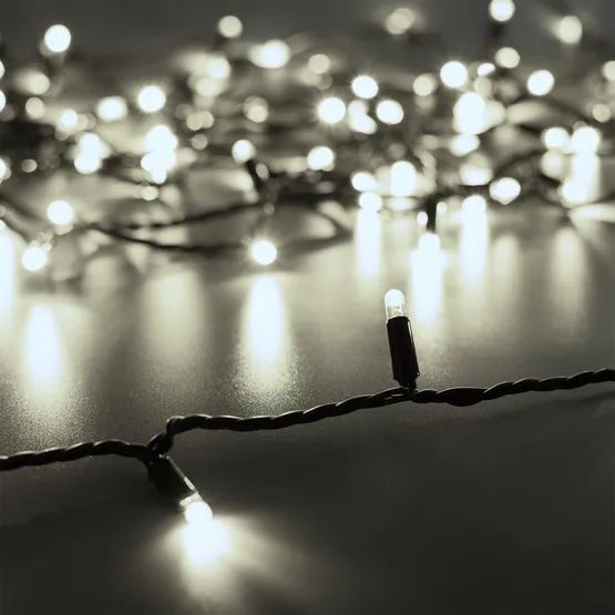 Фото #1 товара Светодиодная гирлянда Нить ARD-CLASSIC-10000-BLACK-100LED-STD White (230V, 7W) (Ardecoled, IP65)