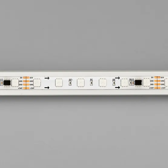 Фото #2 товара Светодиодная лента SPI-5000SE-AM 24V RGB (5060, 60 LED/m, x6) (Arlight, Закрытый, IP65)