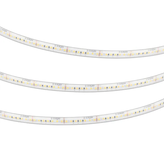 Фото #3 товара Светодиодная лента герметичная RTW-PS-A140-12mm 24V Warm3000 (4-18 W/m, IP67, 5m) (Arlight, CRI>90)