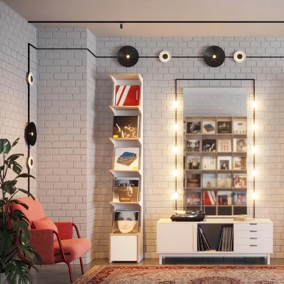 Фото #3 товара Светильник MAG-MICROCOSM-VINYL-R170-7W Day4000 (BK, 150 deg, 24V) (Arlight, IP20 Металл, 5 лет)