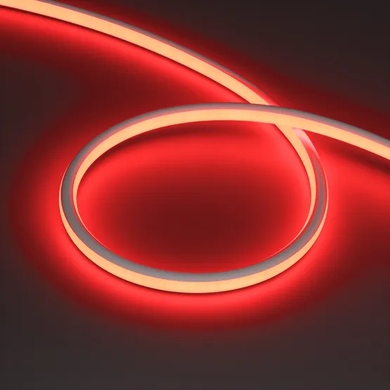 Фото #1 товара Светодиодная лента герметичная WAVE-TOP-A240-18x15mm 24V RGB (10 W/m, IP54, 5m, wire x1) (Arlight, Вывод прямой, 3 года)