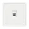 Минифото #2 товара Механизм компьютерной розетки SCT-NOBE-MPC1-SFPL-WH (RJ-45, CAT6) (Arlight, Белый кварц)