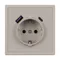Минифото #3 товара Механизм розетки с USB зарядкой SCT-NOBE-MUAC-SFPL-CA (230V, 16A) (Arlight, Кашемир)
