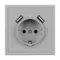 Минифото #2 товара Механизм розетки с USB зарядкой SCT-NOBE-MUAA-SFPL-IS (230V, 16A)  (Arlight, Никель)