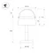 Минифото #5 товара Светильник настольный SP-TRAFO-1.5W Warm2700 (Красный, 120 deg, 5V) (Arlight, IP54 Пластик, 2 года)