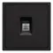 Минифото #4 товара Механизм компьютерной розетки SCT-NOBE-MPC1-SFPL-BK (RJ-45, CAT6) (Arlight, Черный оникс)
