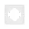Минифото #3 товара Рамка пластиковая FRM-TENDO-PL-1-WH (Arlight, -)