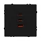Минифото #4 товара ARL NOBE USB Розетка тип А+С+С софт-тач черный оникс SCT-MUACC-SFPL-FC-BK (65W, QC3) (Arlight, -)