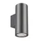 Минифото #1 товара Светильник LGD-RAY-WALL-TWIN-R65-2x9W Warm3000 (GR, 23 deg, 230V) (Arlight, IP65 Металл, 3 года)